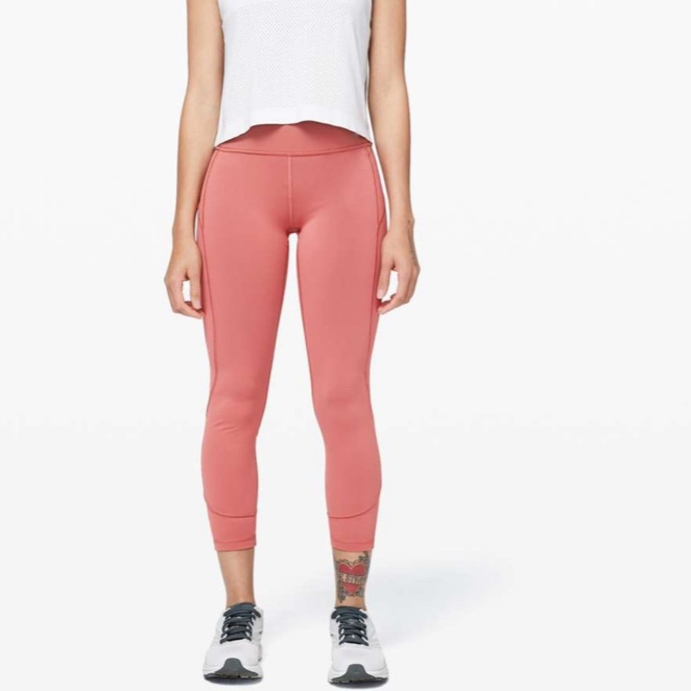 Lululemon In Movement Tight 25” Size 10 - Picture 3 of 11
